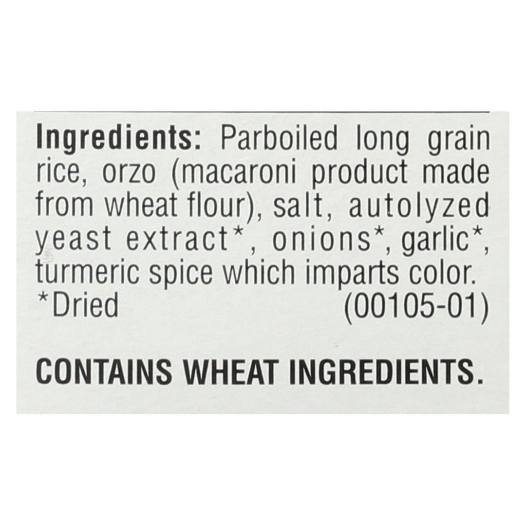 Near East - Rice Pilaf Mix Original - Case Of 12 - 6.09 Oz - Maras Green