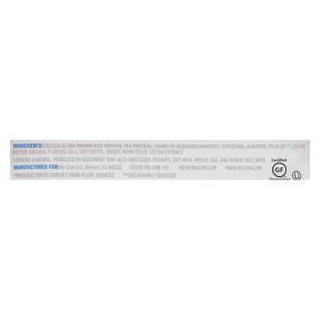 No Cow Bar Blueberry Cobbler Bar - Case Of 12 - 2.12 Oz - Maras Green