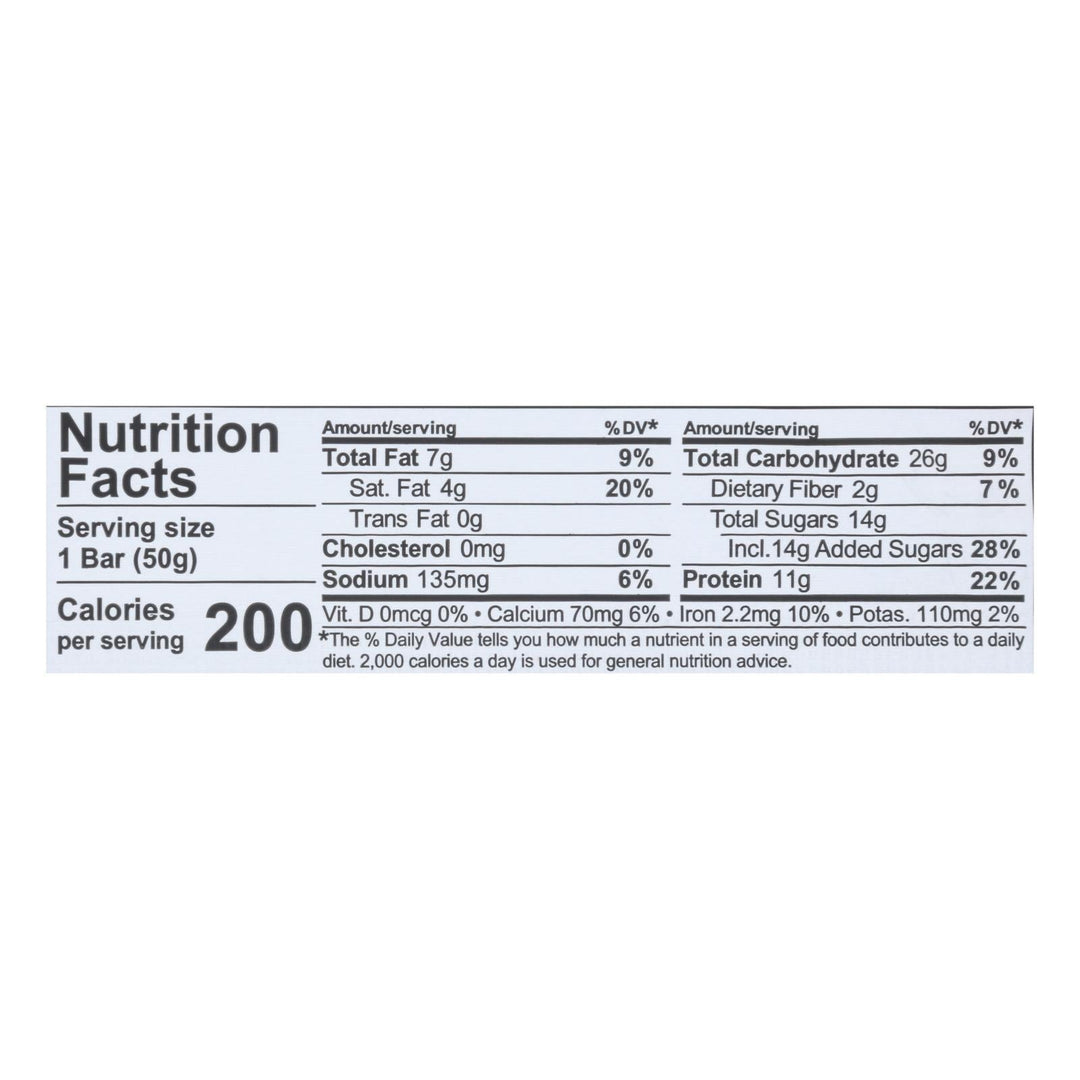 Nugo Nutrition Bar - Dark - Mocha Chocolate - 50 G - Case Of 12 - Maras Green