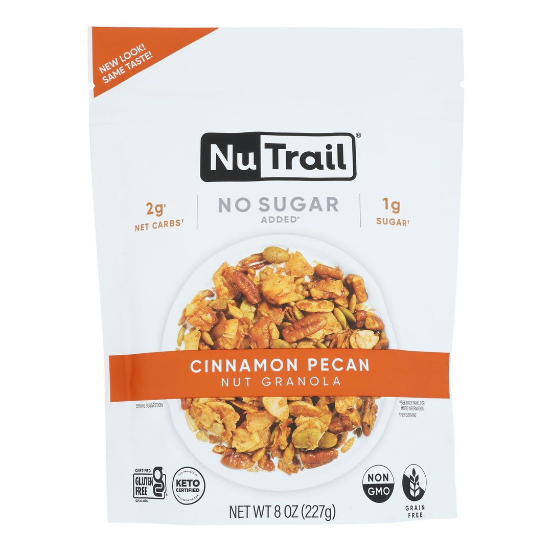 Nutrai - Granola Cinnamon Pecan - Case Of 6 - 8 Ounces - Maras Green