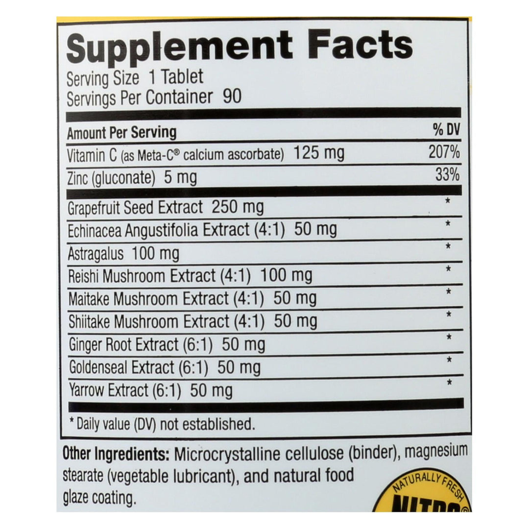 Nutribiotic - Supp Defense Plus - 1 Each 1 - 90 Ct - Maras Green