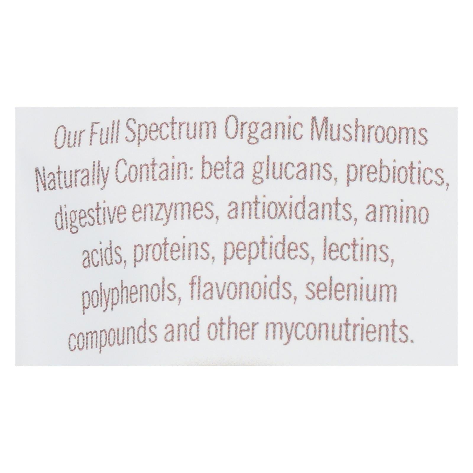 Om - Chaga Organic Powder 100grm - 1 Each - 3.5 Oz - Maras Green