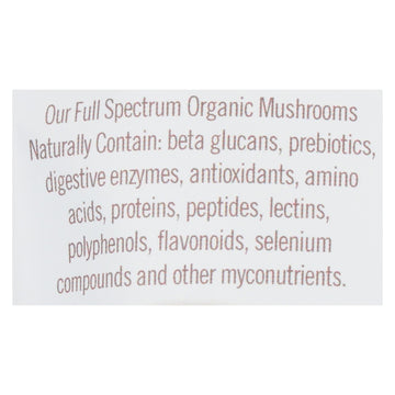 Om - Chaga Organic Powder 100grm - 1 Each - 3.5 Oz - Maras Green