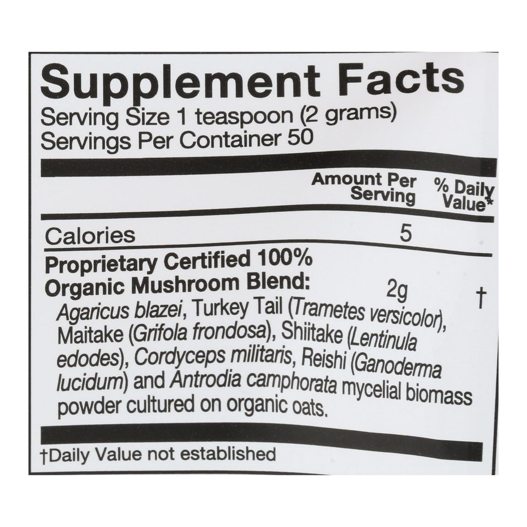 Om - Immune Organic Powder 100grm - 1 Each - 3.5 Oz - Maras Green