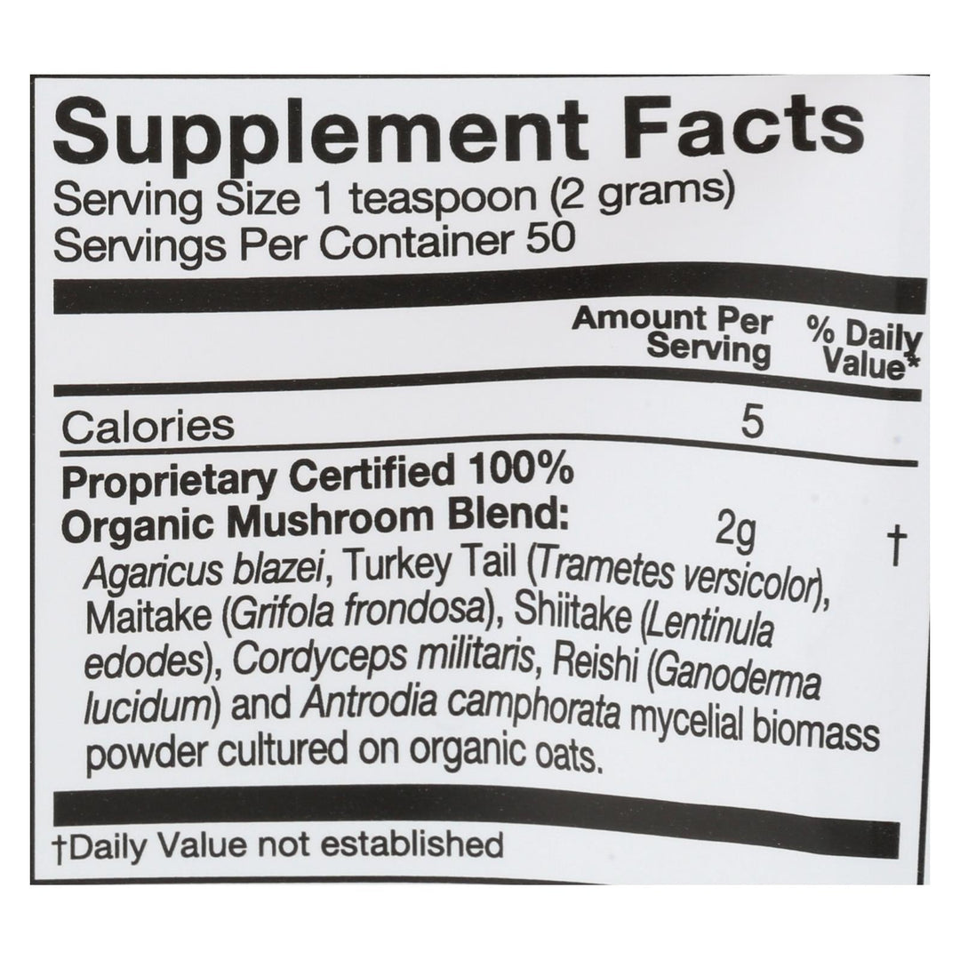 Om - Immune Organic Powder 100grm - 1 Each - 3.5 Oz - Maras Green