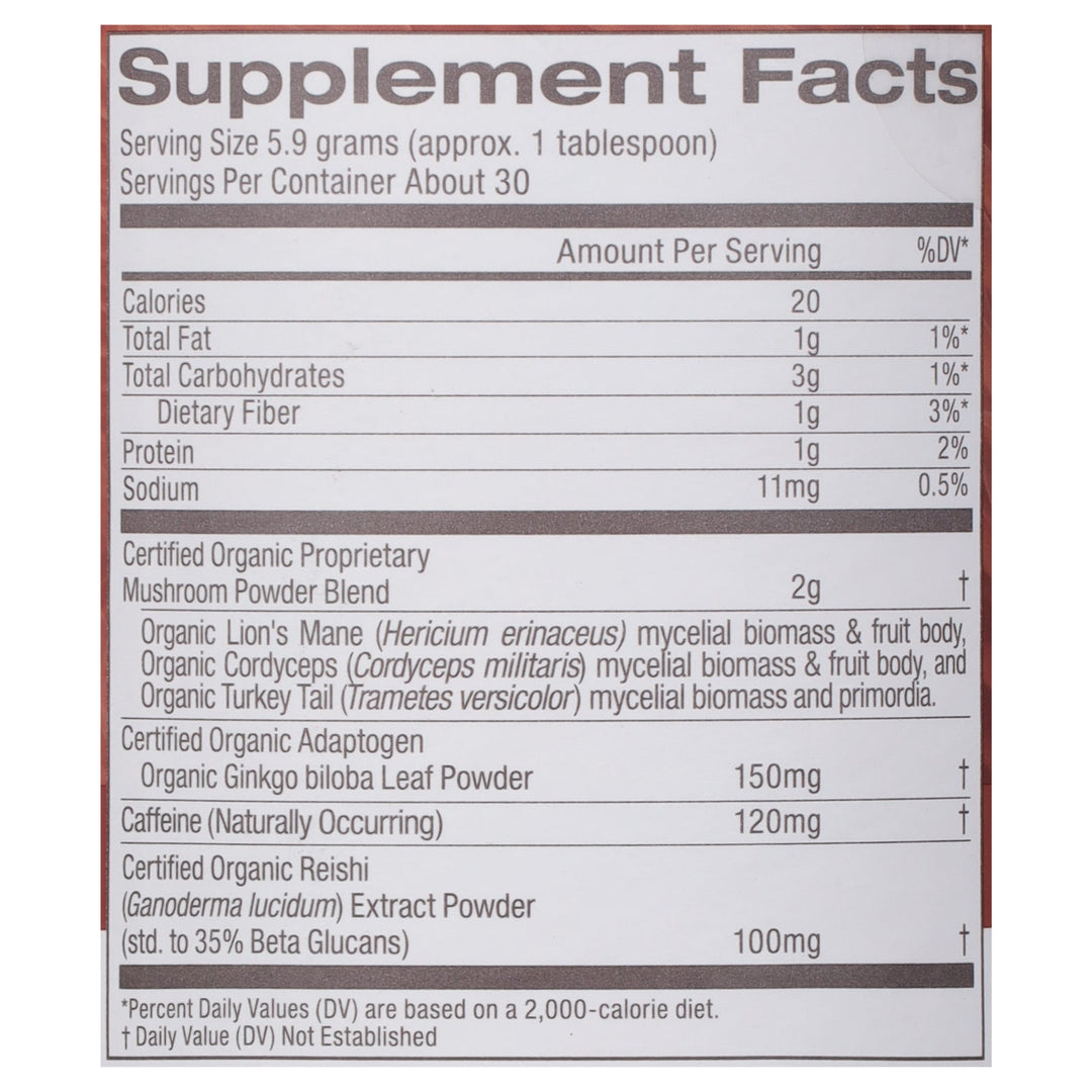 Om - Mushroom Coffee Blend - 1 Each - 6.24 Oz - Maras Green