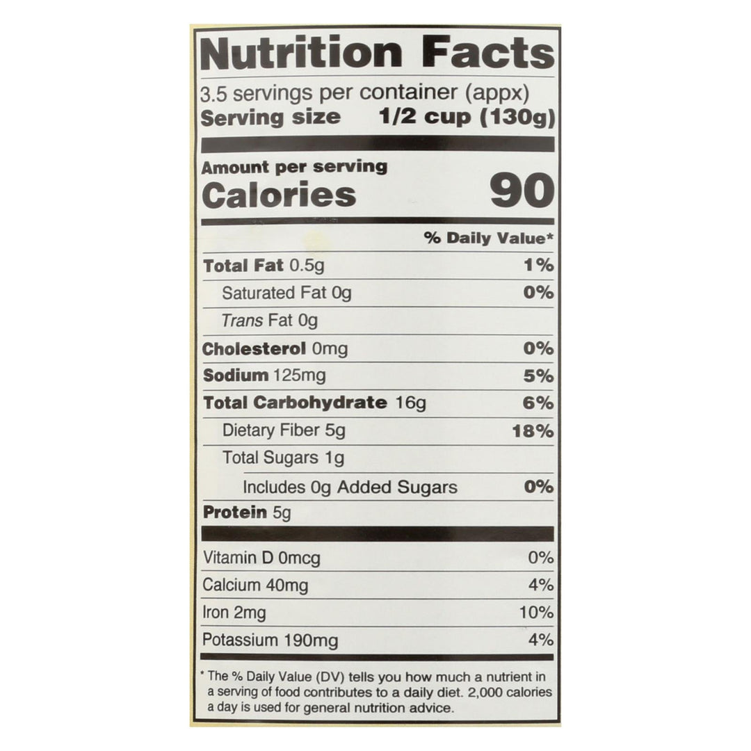 Omena Organics Organic Garbanzo Beans - Case Of 12 - 15 Oz - Maras Green