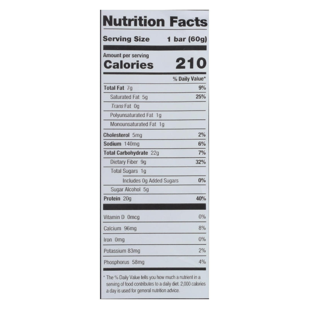 One Birthday Cake Flavored Protein Bar - Case Of 12 - 60 Grm - Maras Green
