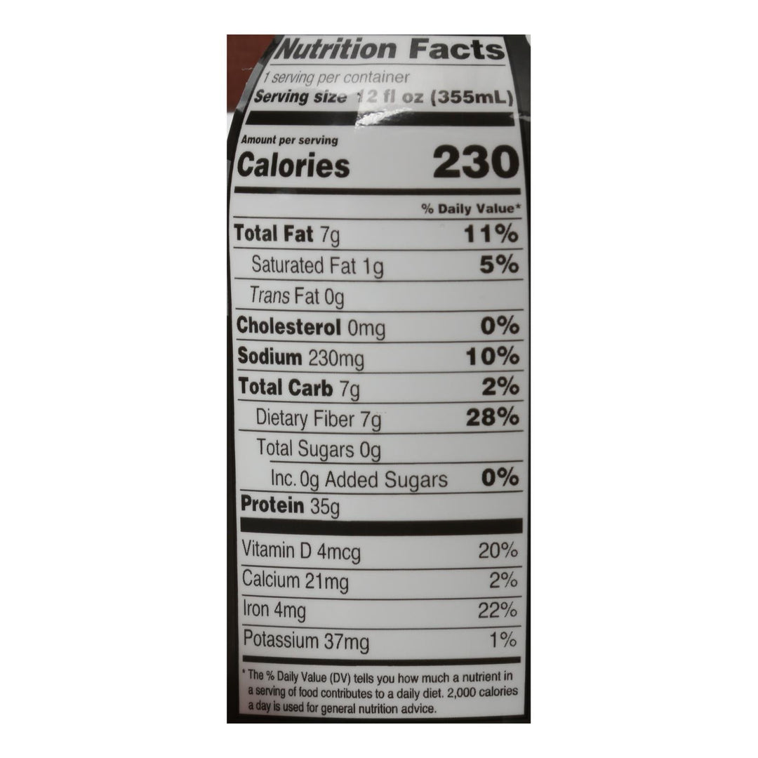 Only What You Need - Protein Drink Vanilla Elite Plnt - Case Of 12 - 12 Fz - Maras Green