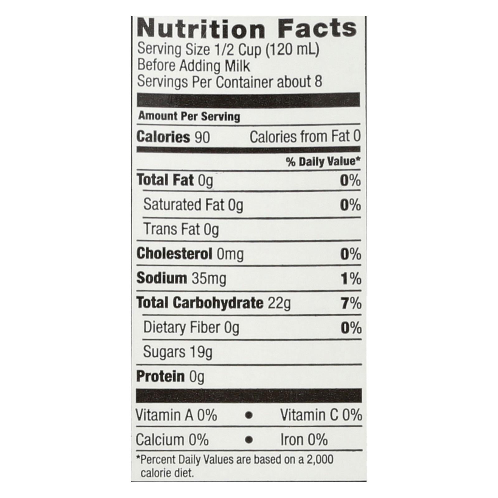 Oregon Chai Tea Latte Concentrate - Caffeine Free - Case Of 6 - 32 Fl Oz. - Maras Green