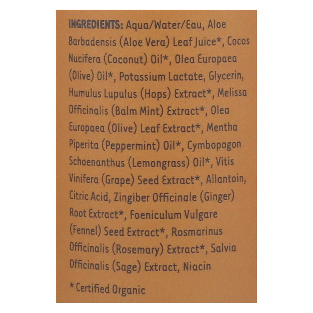 Organic Excellence Wild Mint Shampoo - 16 Oz - Maras Green