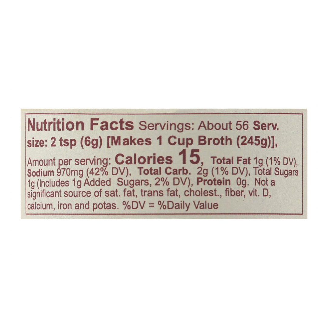 Orrington Farms Broth Base And Seasoning - Beef - Case Of 6 - 12 Oz. - Maras Green