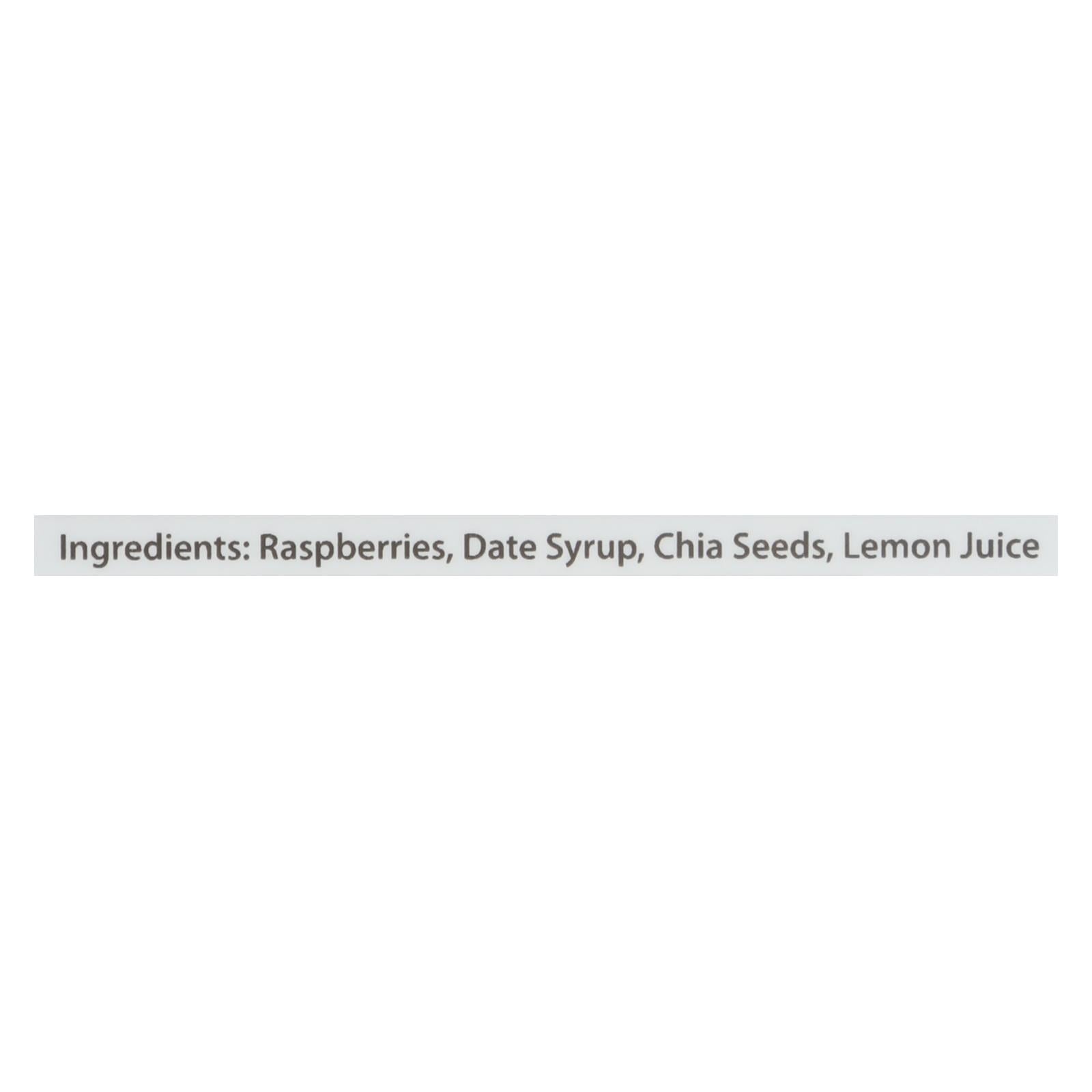 Oswald - Jam Chia Smash Raspberry - Case Of 6 - 8 Oz - Maras Green