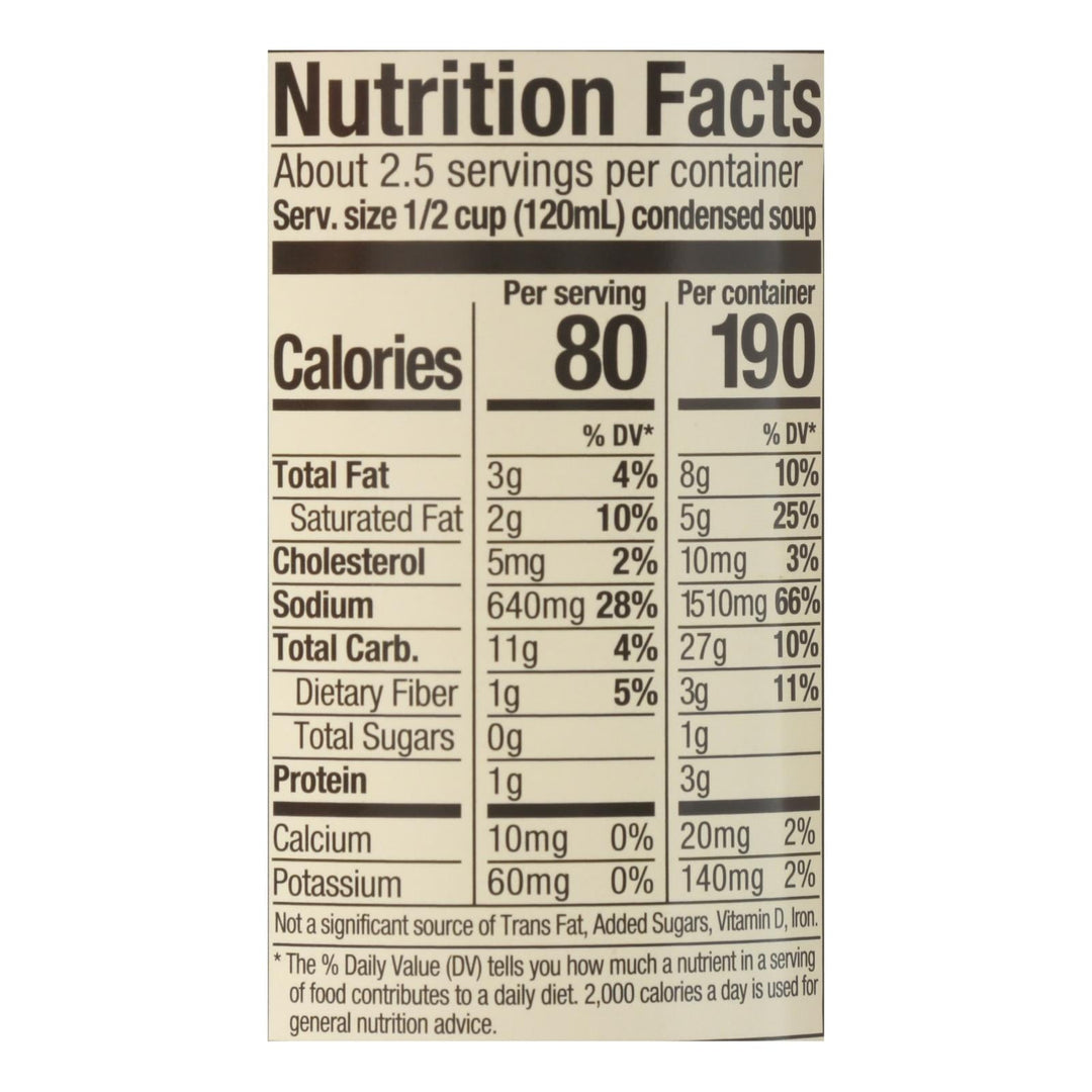 Pacific Foods - Soup Cream Mushroom - Case Of 12 - 10.5 Oz - Maras Green