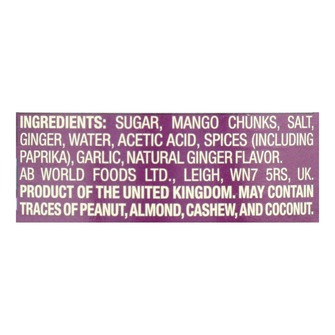 Pataks Chutney - Major Grey - Mild - 12 Oz - Case Of 6 - Maras Green