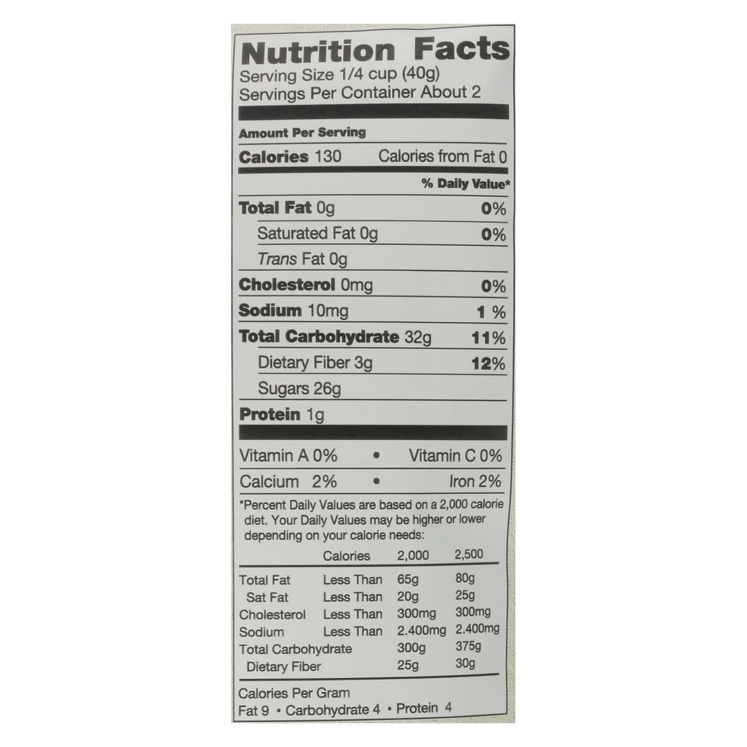 Patience Fruit & Co Organic Dried Wild Blueberries - Case Of 8 - 3 Oz - Maras Green