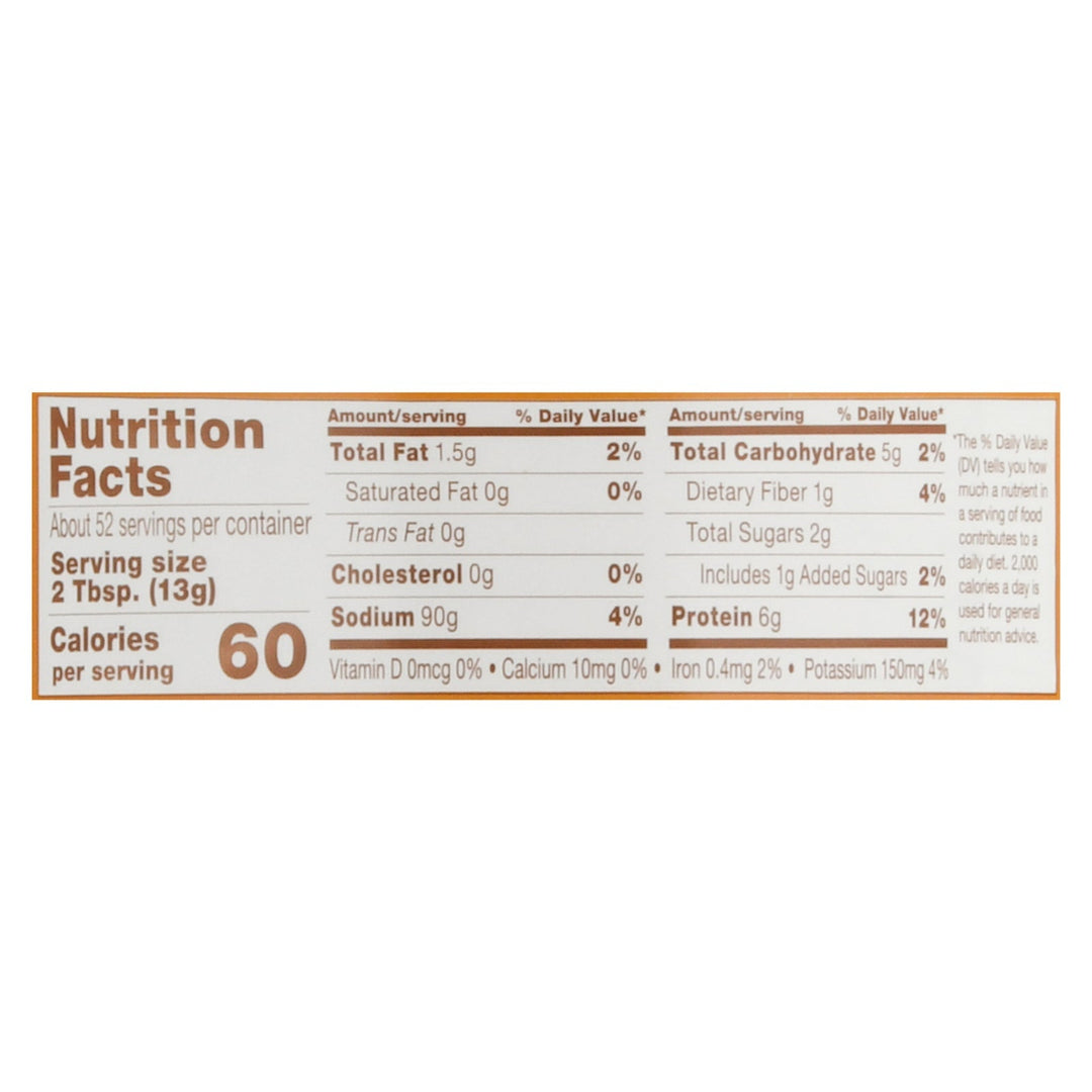 Pb2 - Peanut Butter Powdered Original - Case Of 2 - 24 Oz - Maras Green