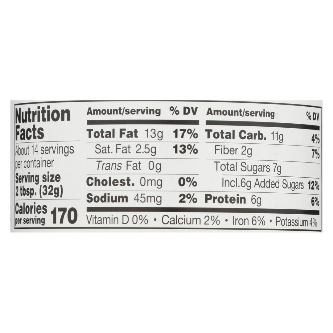 Peanut Butter And Co Peanut Butter - Dark Chocolate Dreams - Case Of 6 - 16 Oz. - Maras Green