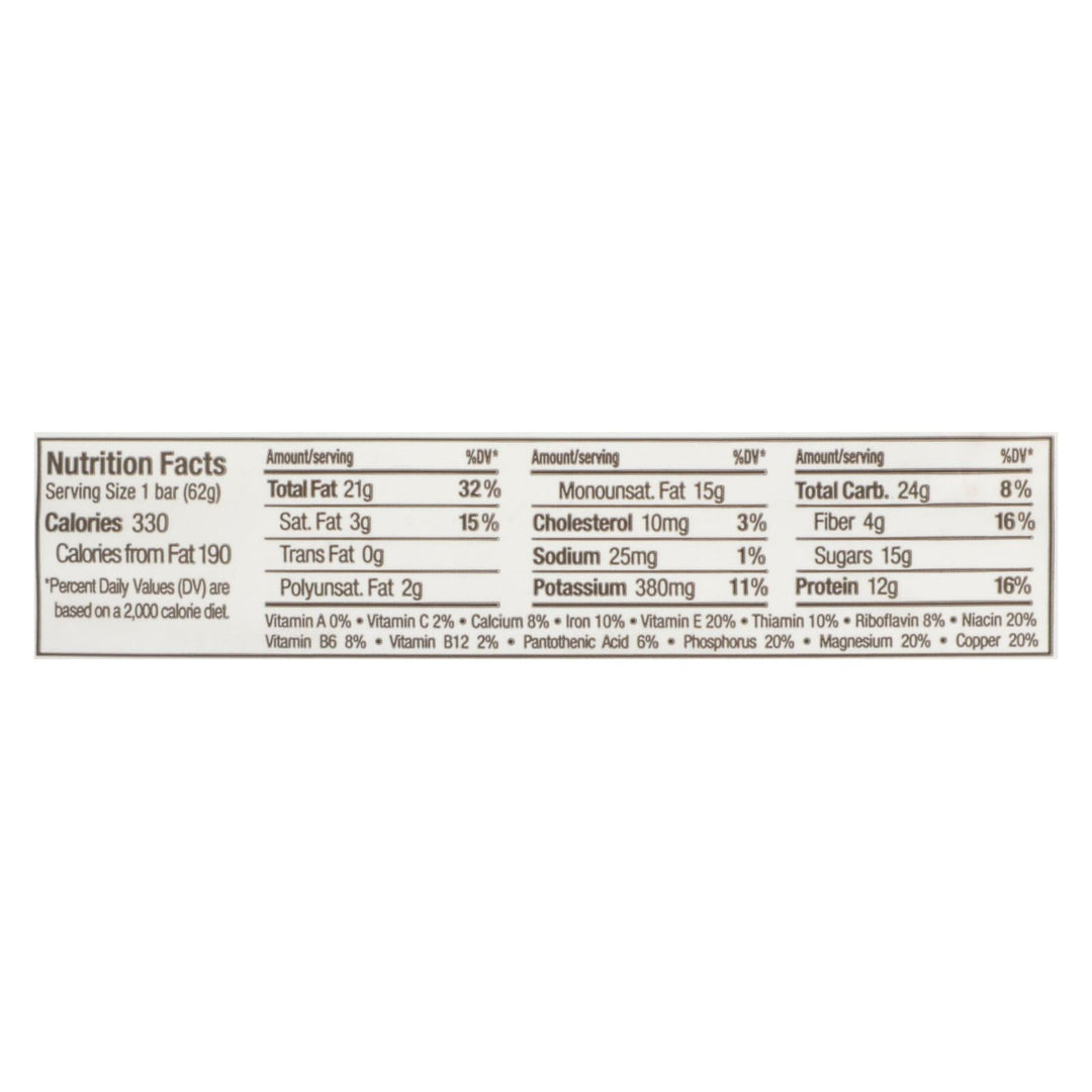 Perfect Bar - Bar Chocolate Hazelnut - Case Of 8 - 2.2 Oz - Maras Green