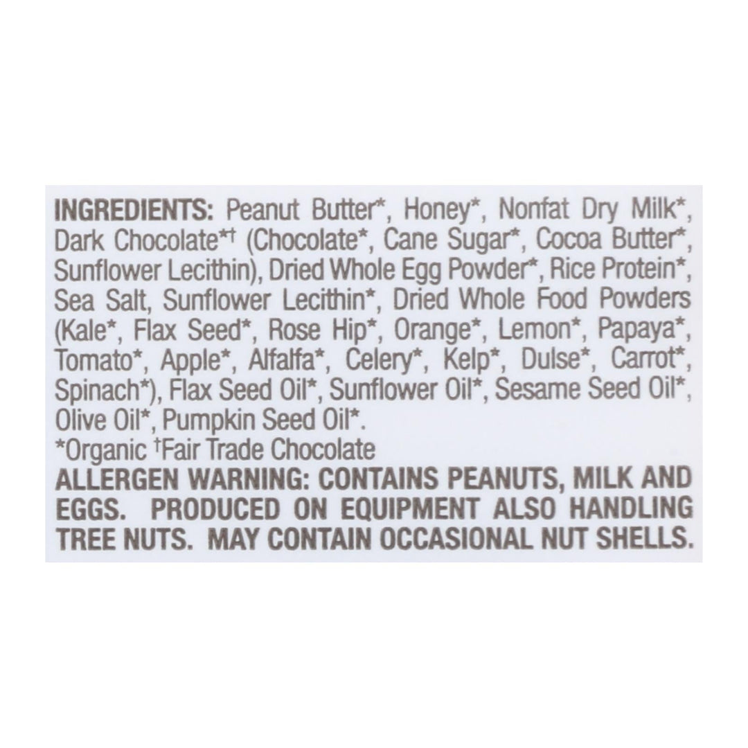 Perfect Bar Dark Chocolate Chip Peanut Butter Perfect Bar - Case Of 8 - 2.3 Oz - Maras Green