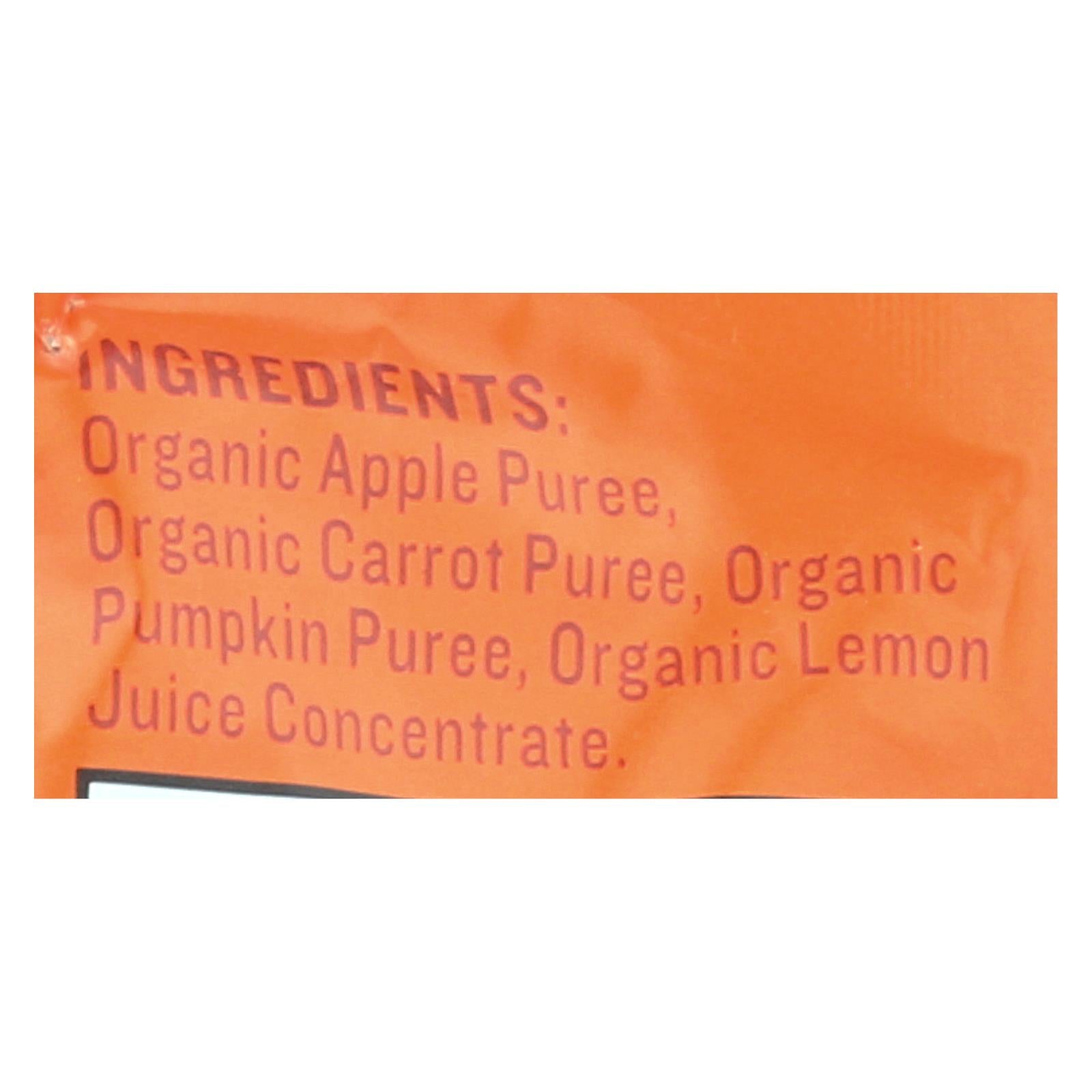 Peter Rabbit Organics Baby Food - Organic - Vegetable And Fruit Puree - Pumpkin Carrot And Apple - 4.4 Oz - Case Of 10 - Maras Green