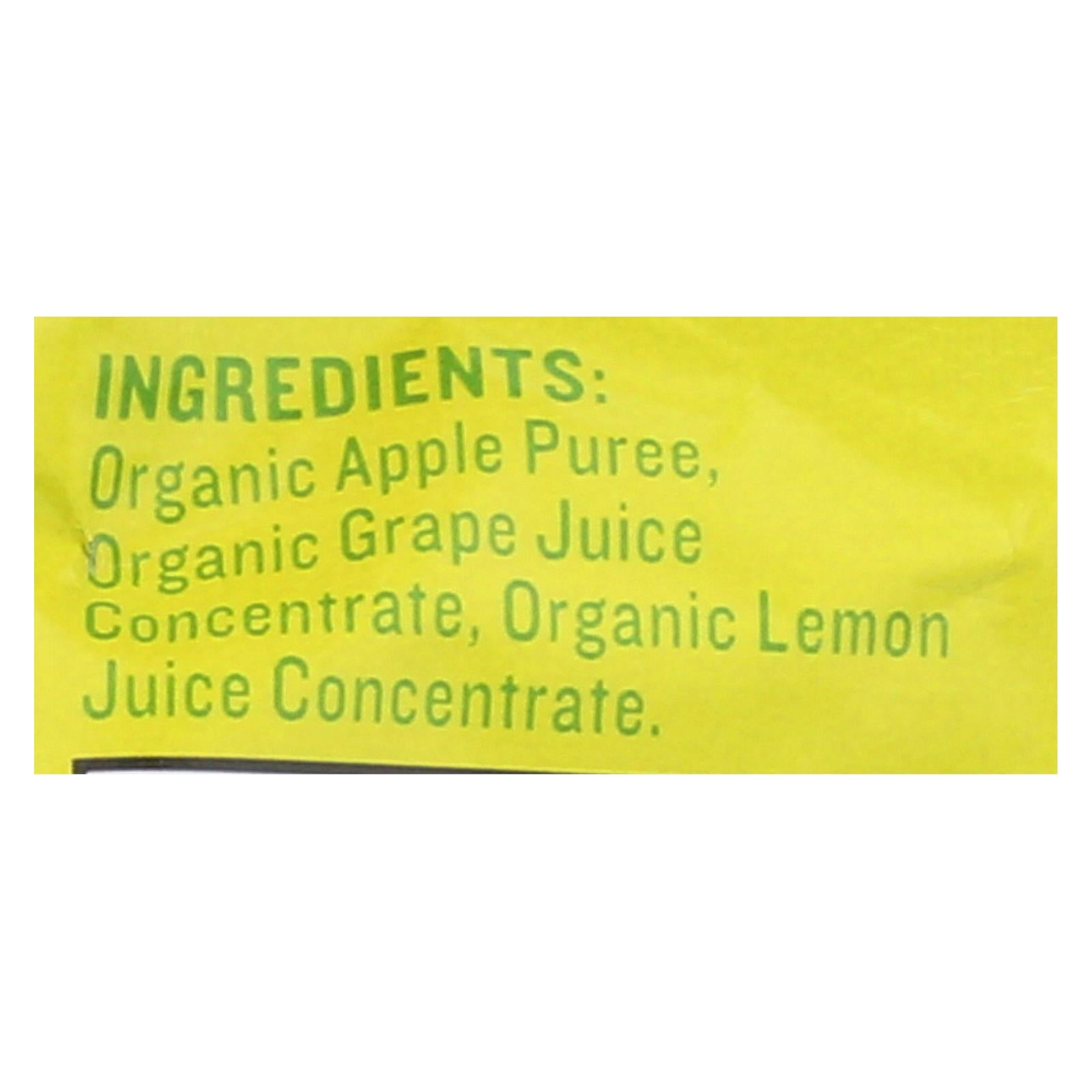 Peter Rabbit Organics Fruit Snacks - Apple And Grape - Case Of 10 - 4 Oz. - Maras Green