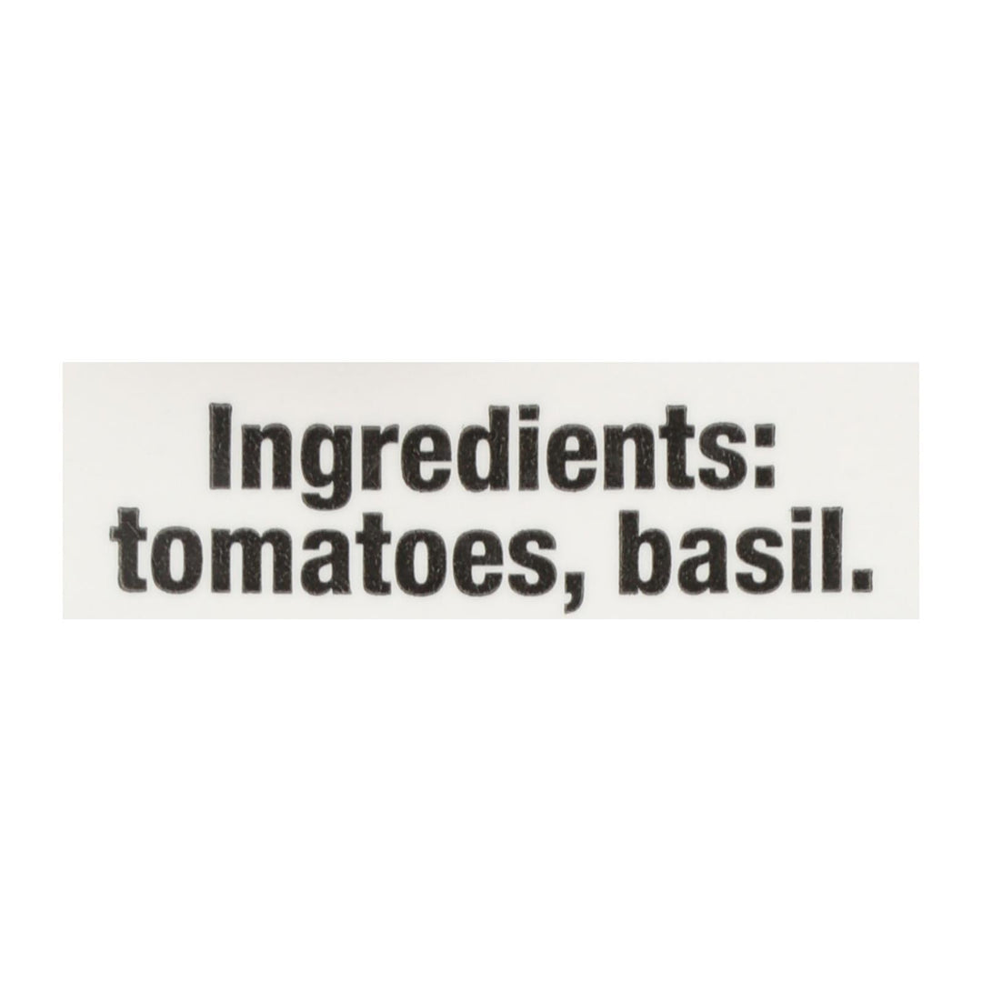 Pomi Tomatoes - Tomatoes Crshd With Basil - Case Of 12 - 13.8 Oz - Maras Green