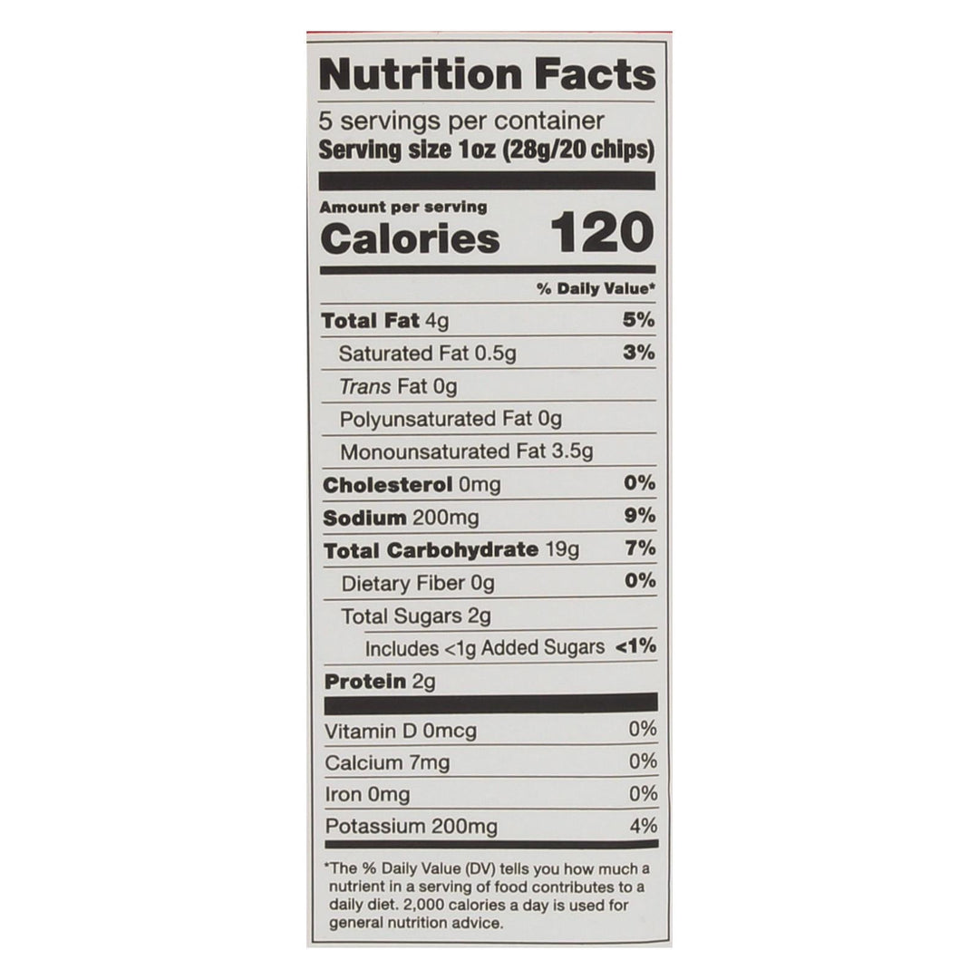 Popchips Potato Chip - Bbq - Case Of 12 - 5 Oz - Maras Green