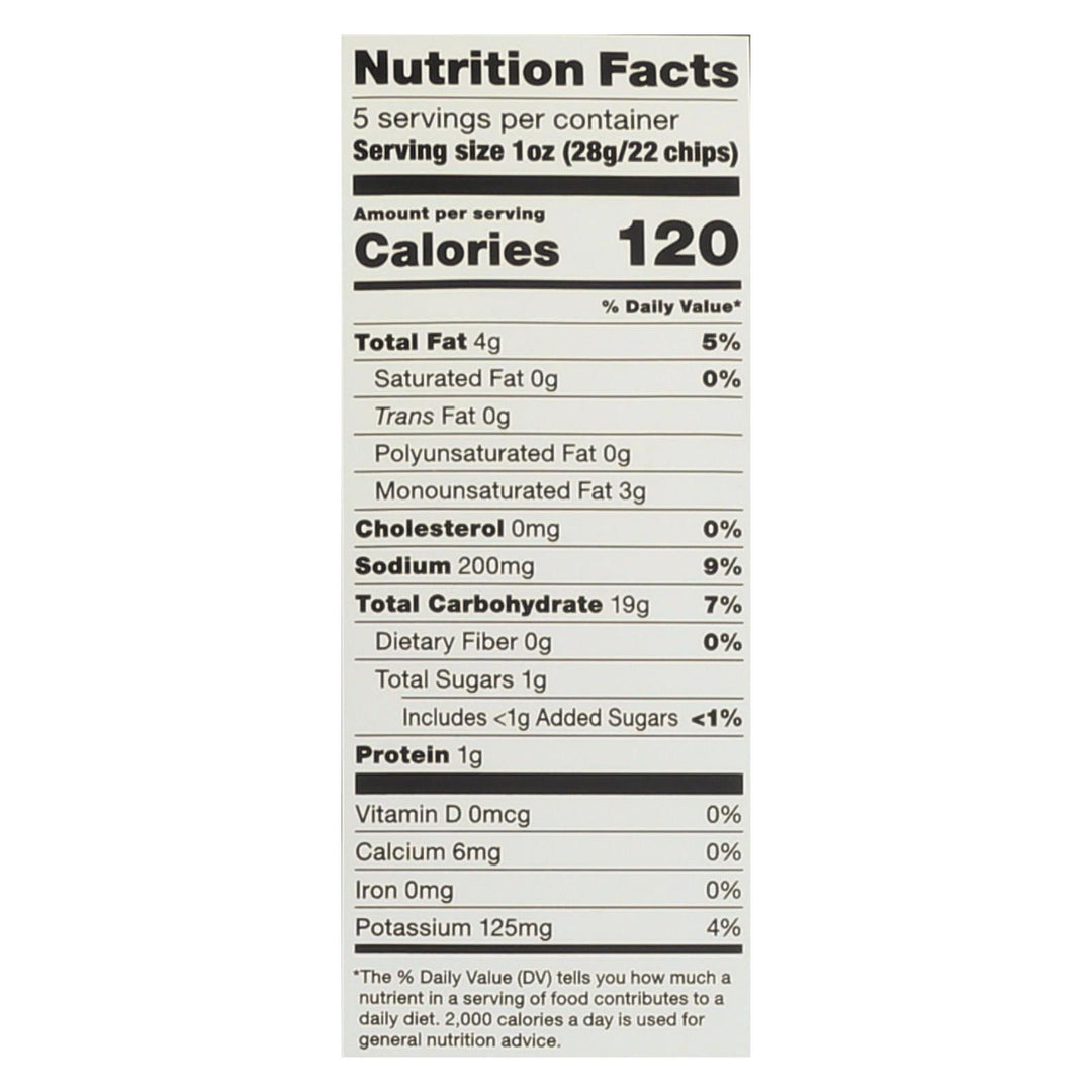 Popchips Potato Chip - Sea Salt - Vinegar - Case Of 12 - 5 Oz - Maras Green