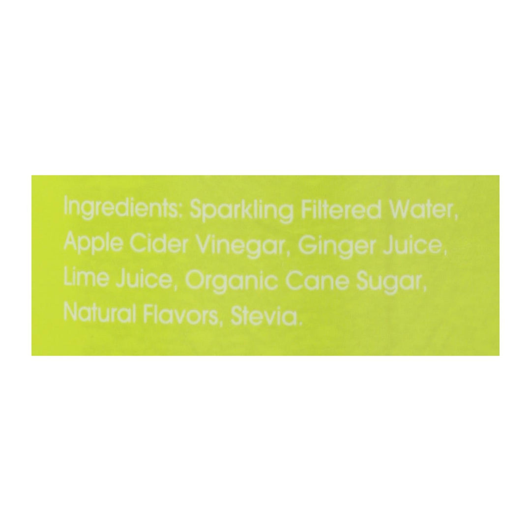 Poppi - Prebio Soda Ginger Lime - Case Of 12 - 12 Fz - Maras Green