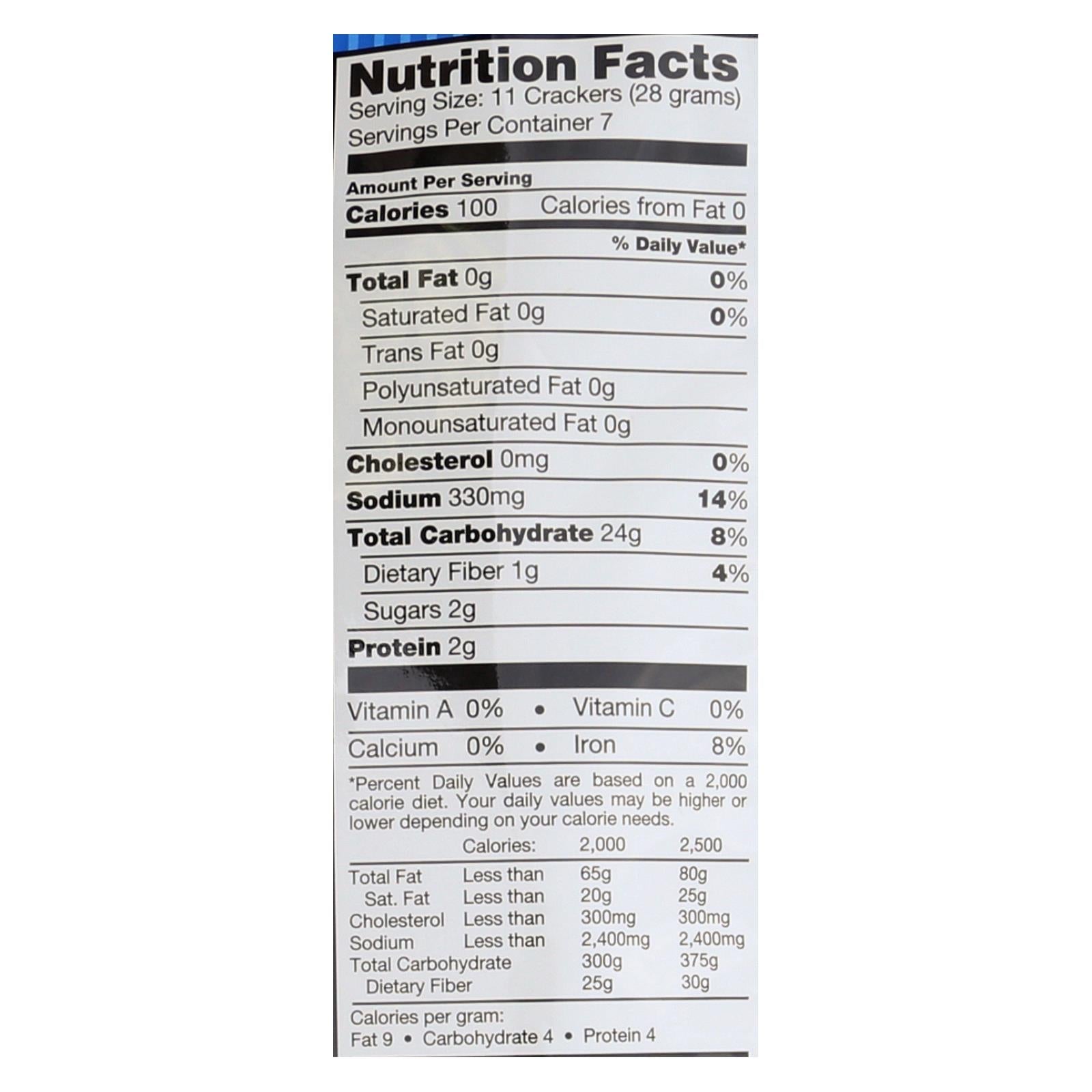 Pretzel Crisp Pretzel Crisps - Original - Case Of 12 - 7.2 Oz. - Maras Green