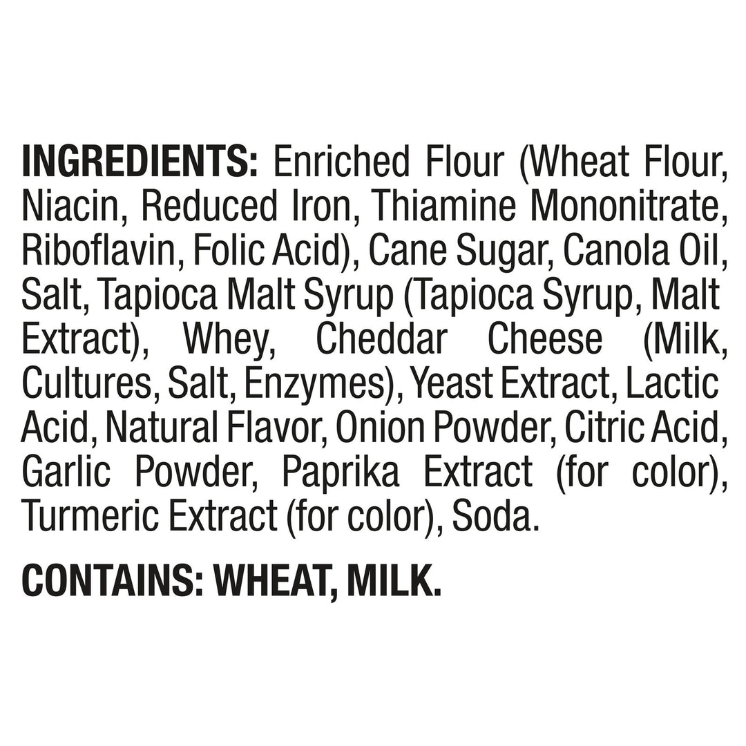 Pretzel Crisps - Pretzel Crisp Cheddar Chs - Case Of 12 - 7.2 Oz - Maras Green