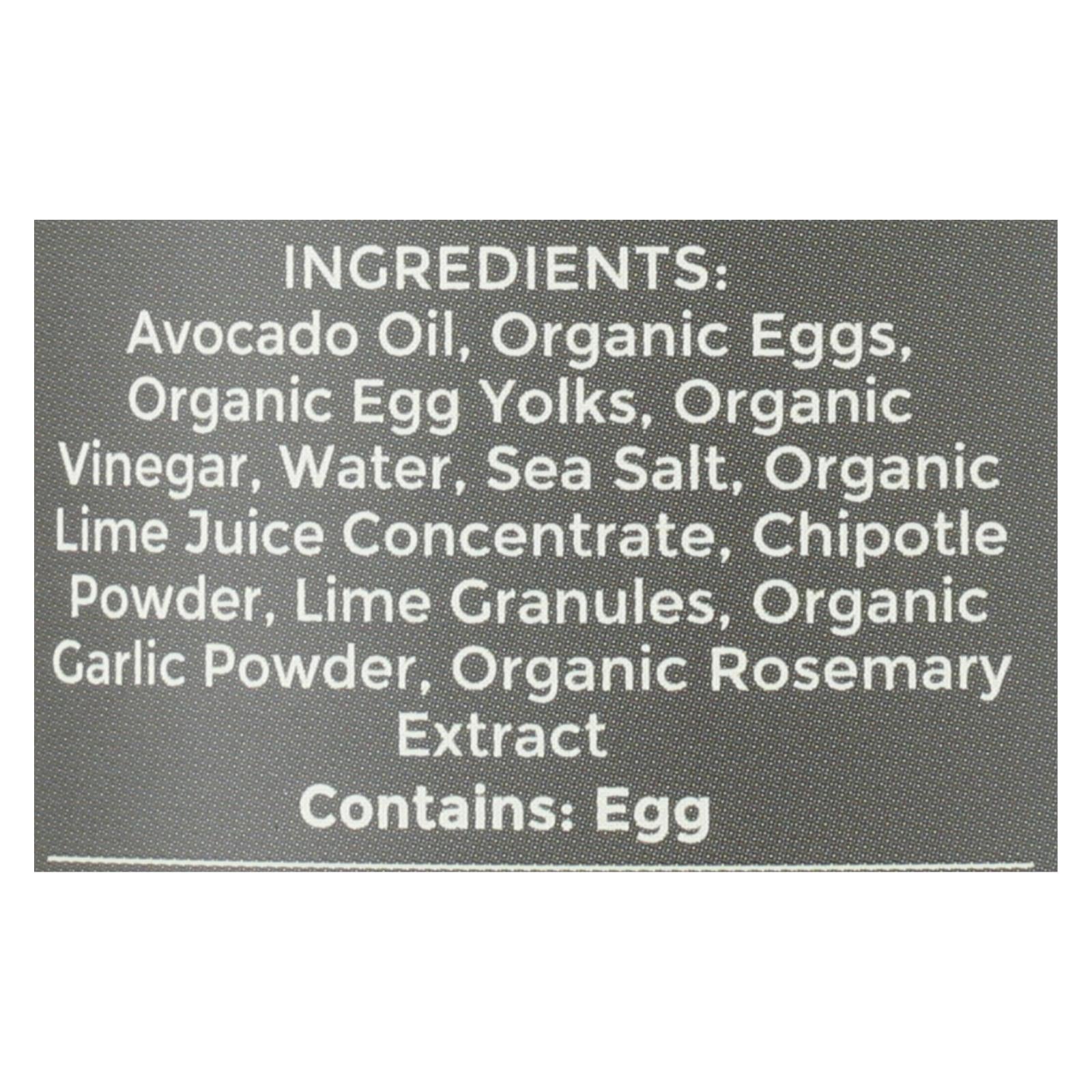 Primal Kitchen Chipotle Lime Mayo - Avocado Oil - Case Of 6 - 12 Oz. - Maras Green