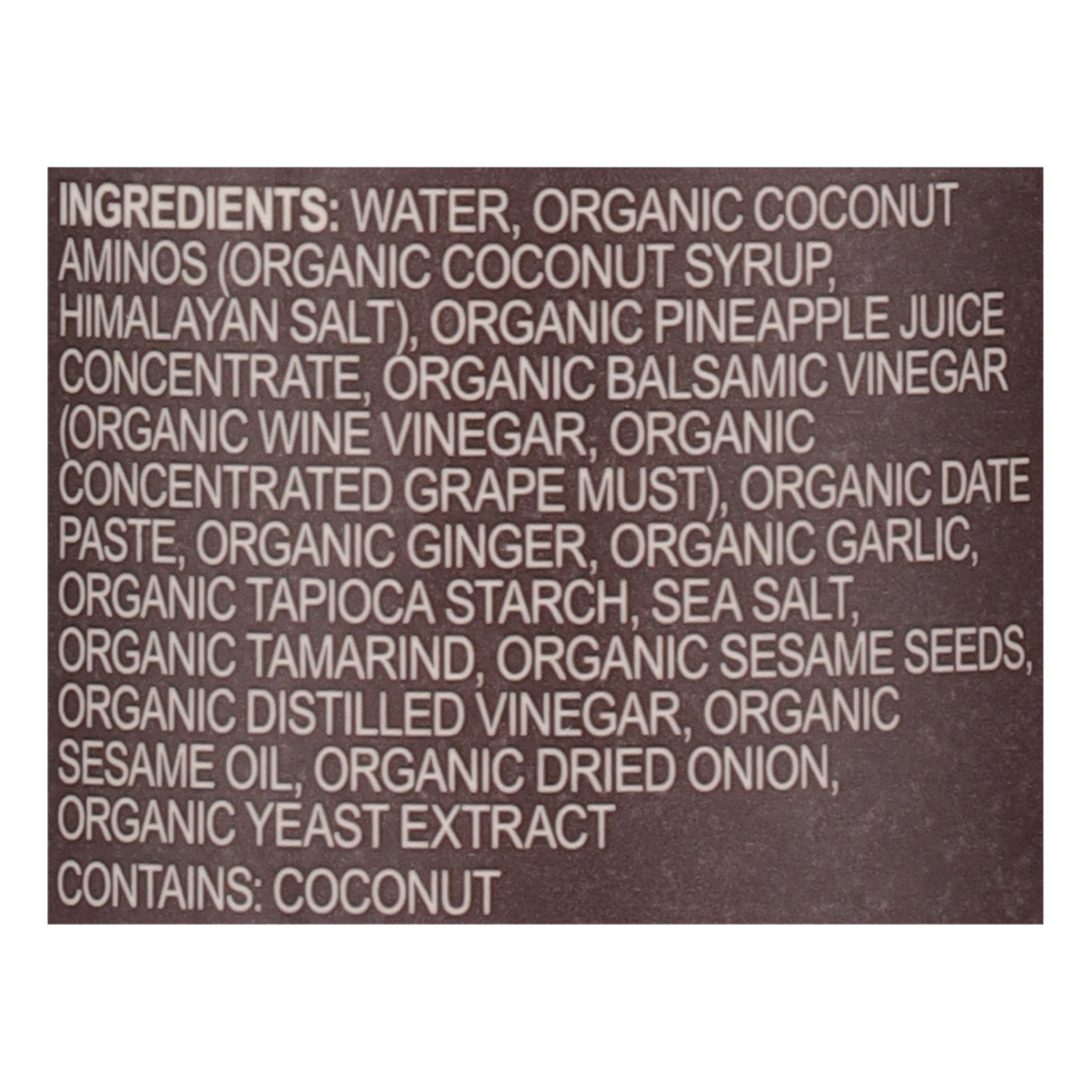 Primal Kitchen - Sauce Teriyaki Islnd No Soy - Case Of 6 - 9 Oz - Maras Green