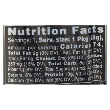 Primal Strips Vegan Jerky - Meatless - Seitan - Thai Peanut - 1 Oz - Case Of 24 - Maras Green