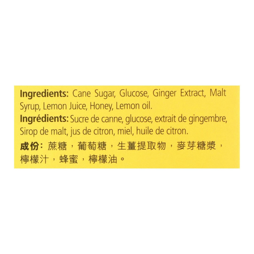 Prince Of Peace - Tea Instant Lemon Ginger Honey Cry - Case Of 6 - 10 Bag - Maras Green