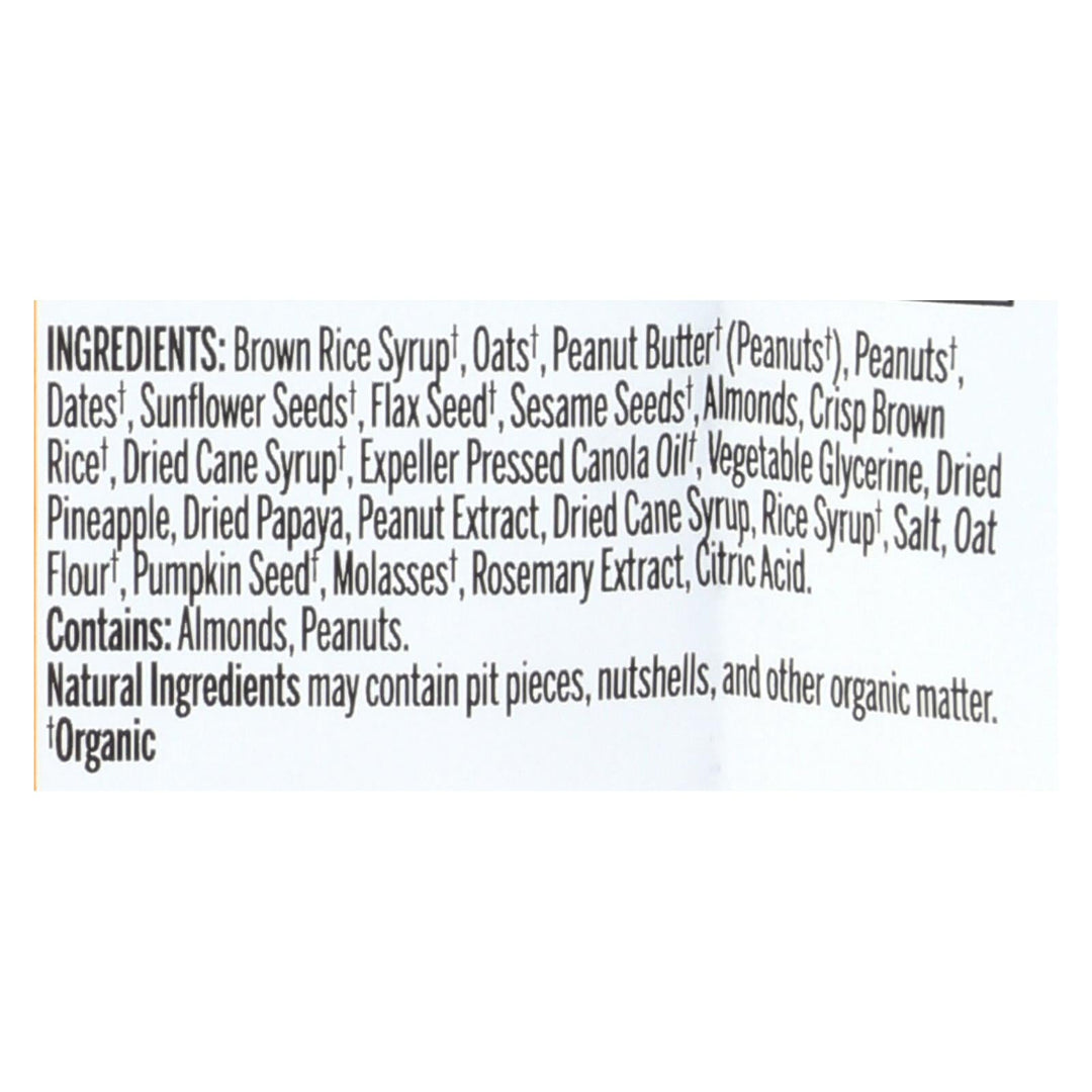 Probar Organic Peanut Butter Bar - Case Of 12 - 3 Oz - Maras Green