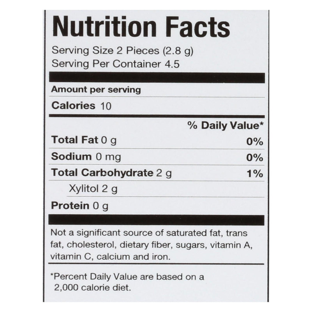 Pur Gum Bubble Gum - Sugar Free - Case Of 12 - 9 Count - Maras Green