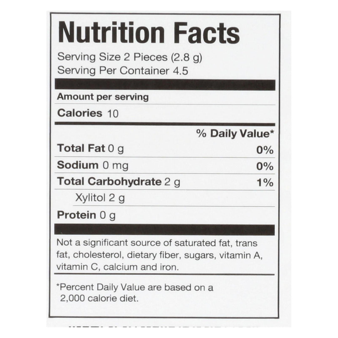 Pur Gum Gum - Chocolate Mint - Case Of 12 - 9 Count - Maras Green