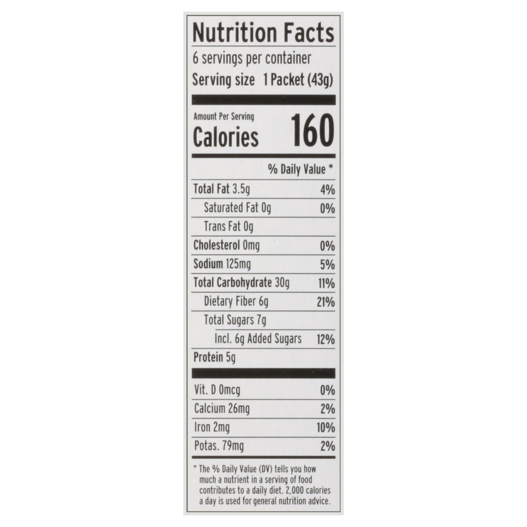 Purely Elizabeth - Sugar Free Oatmeal Classic Cinnamon - Case Of 6 - 9.12 Oz - Maras Green