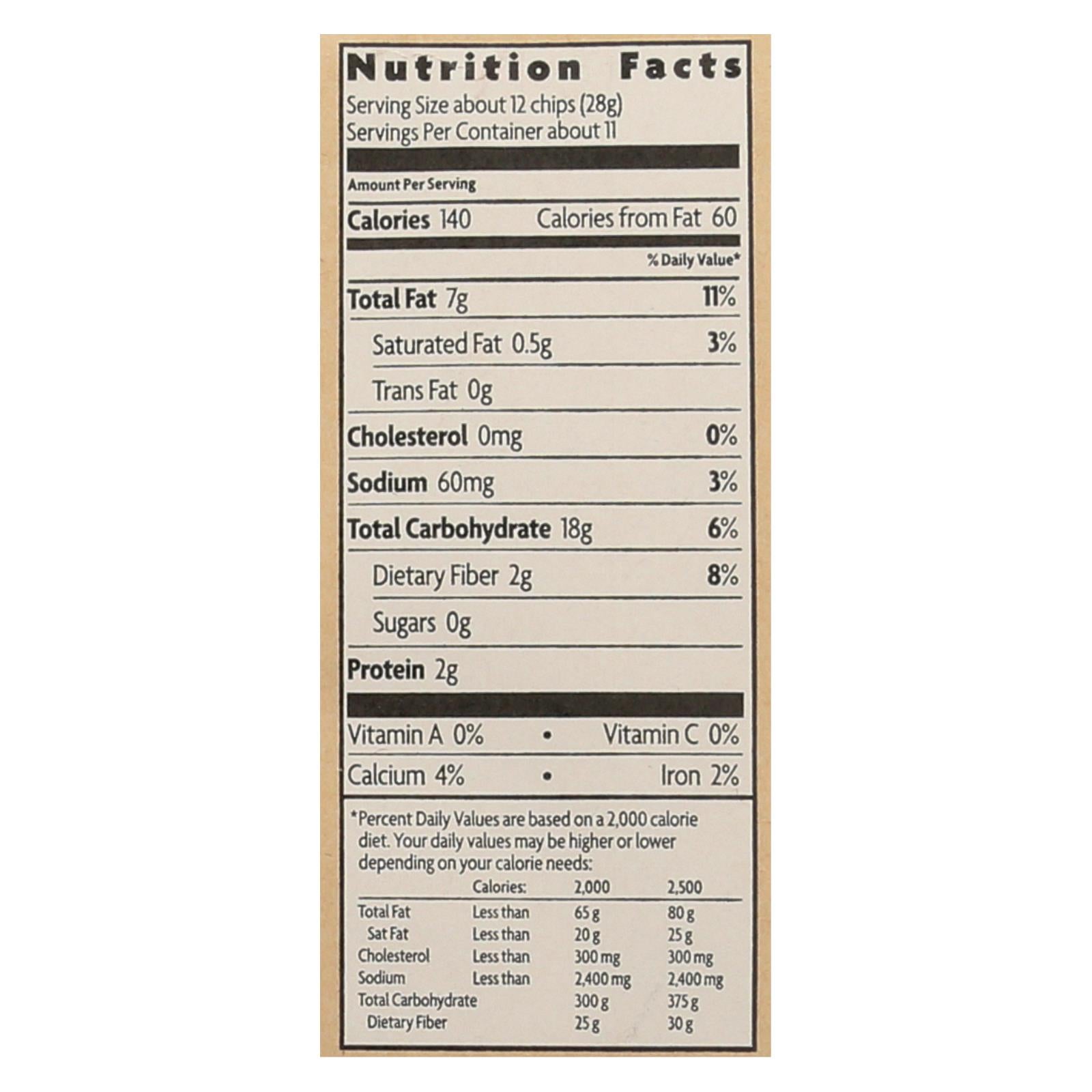 Que Pasa - Tortilla Chips White - Case Of 6 - 11 Oz - Maras Green