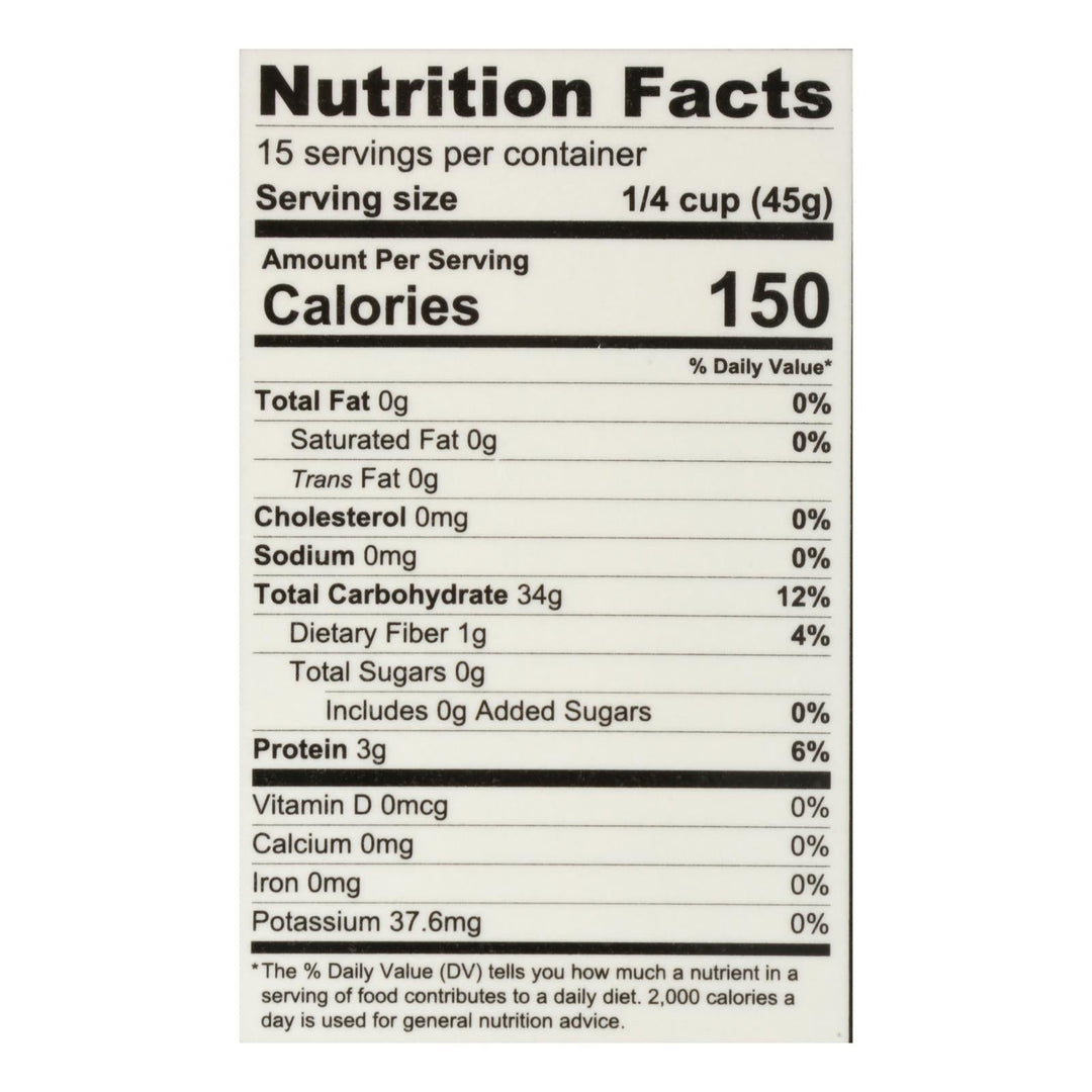 Ralston Family Farms - Rice Golden Light Brown - Case Of 6 - 24 Oz - Maras Green