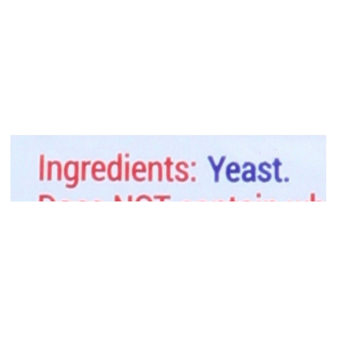 Red Star Nutritional Yeast - Active Dry - .75 Oz - Case Of 18 - Maras Green