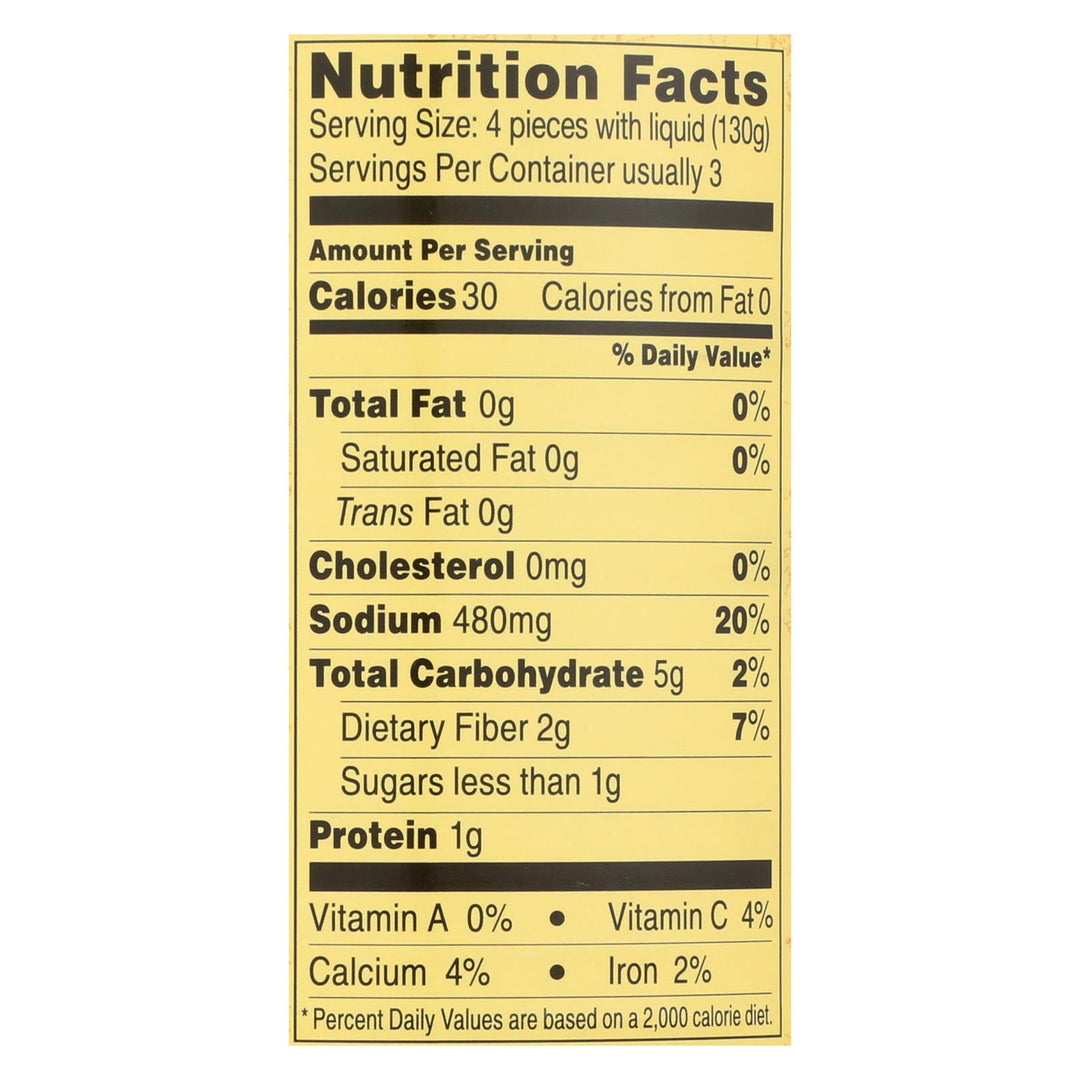 Reese Artichoke Hearts - Delicate Baby - Case Of 12 - 14 Oz. - Maras Green