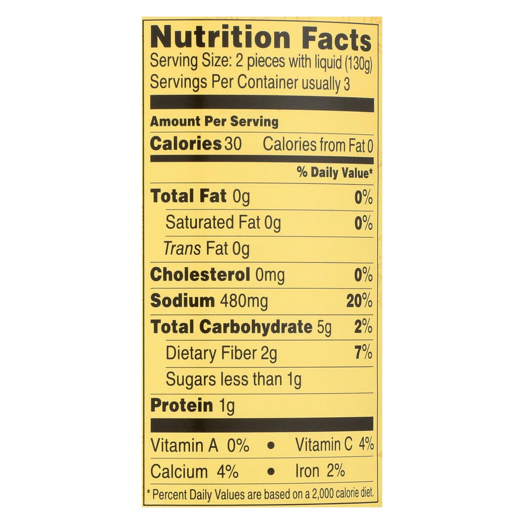 Reese Artichoke Hearts - Delicious Medium - Case Of 12 - 14 Oz. - Maras Green