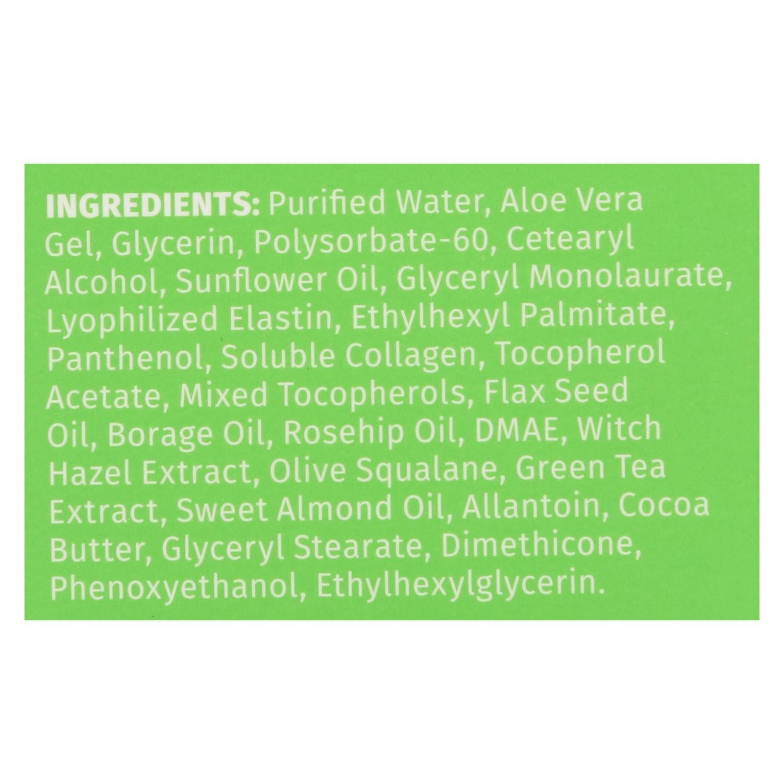 Reviva Labs - Elastin And Dmae Night Cream - 1.5 Oz - Maras Green