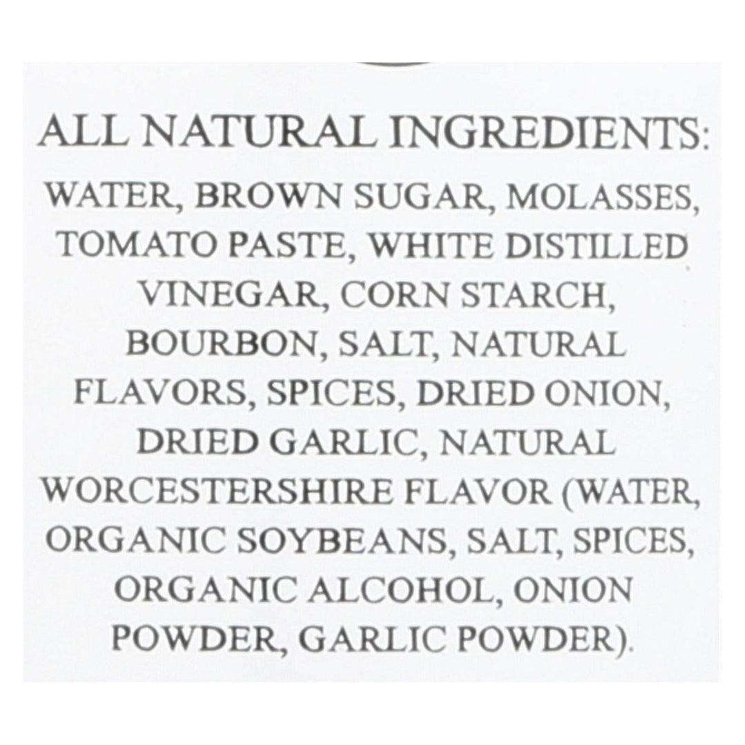 Rib Rack Bbq Sauce - Southern Bourbon - Case Of 6 - 19 Oz - Maras Green