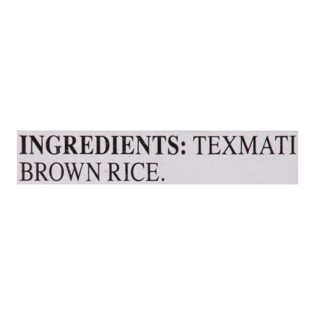 Rice Select Texmati Rice - Brown - Case Of 4 - 32 Oz. - Maras Green