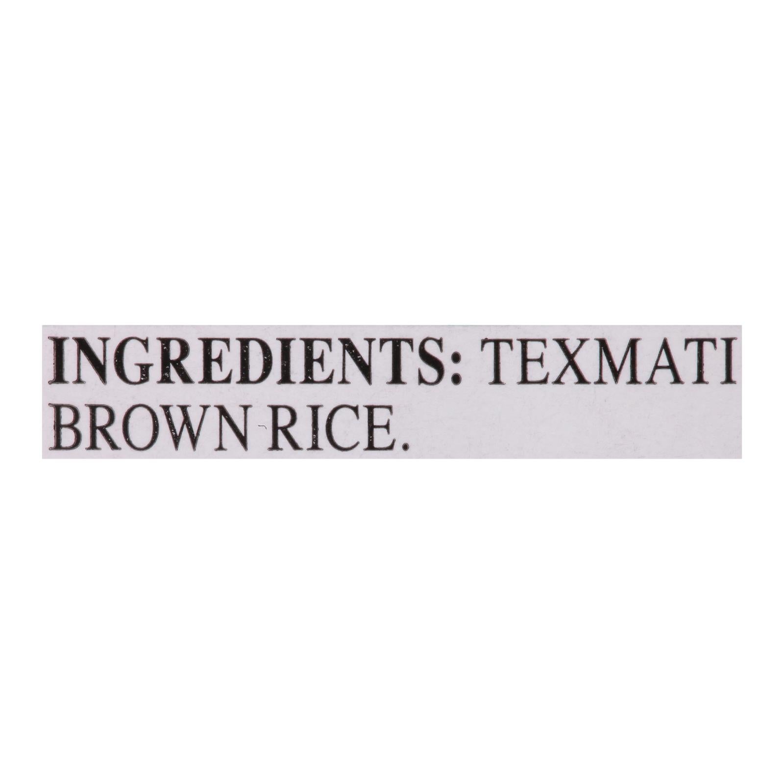 Rice Select Texmati Rice - Brown - Case Of 4 - 32 Oz. - Maras Green