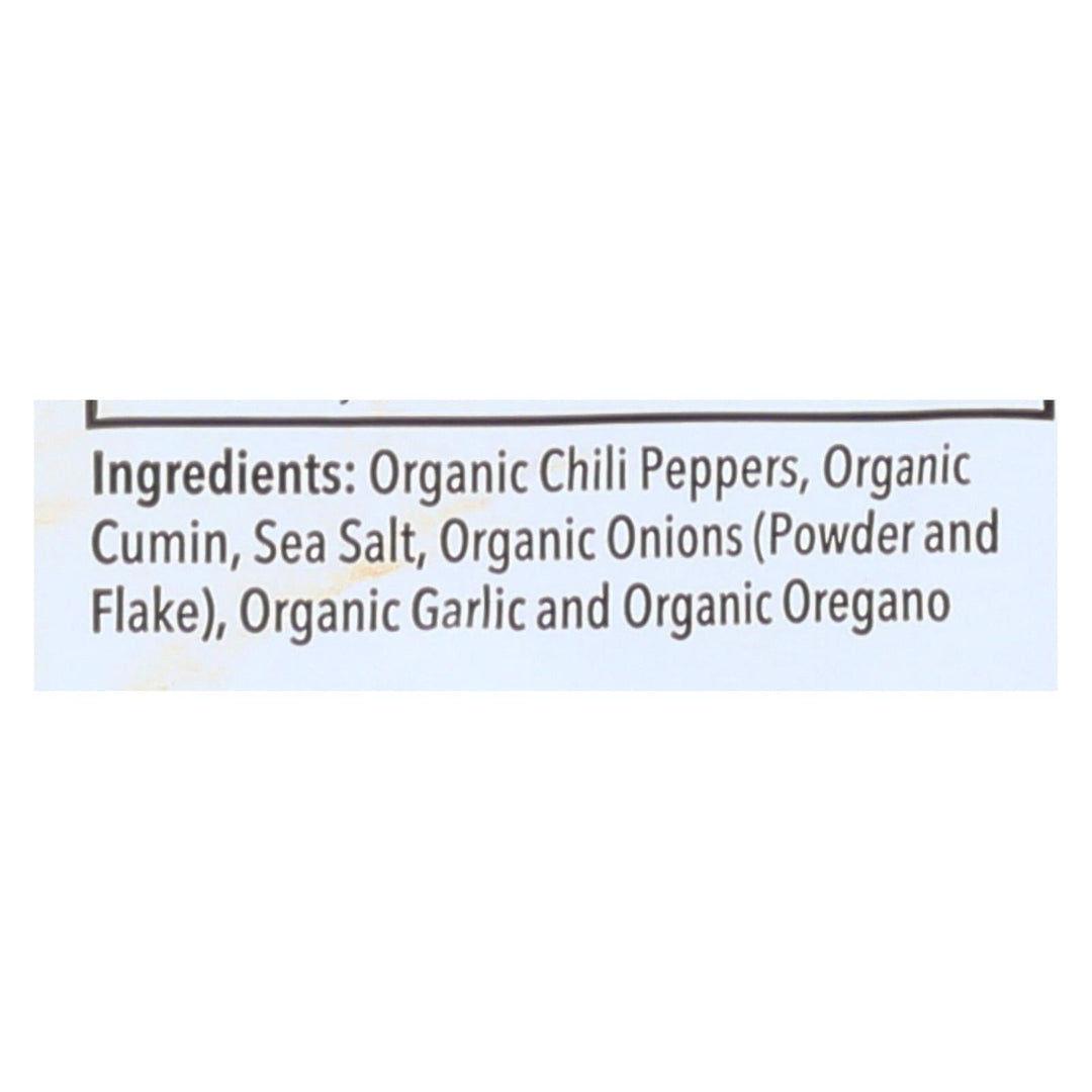 Riega Foods Seasoning - Organic - Taco - No. 4 - .9 oz - case of 8 - Maras Green